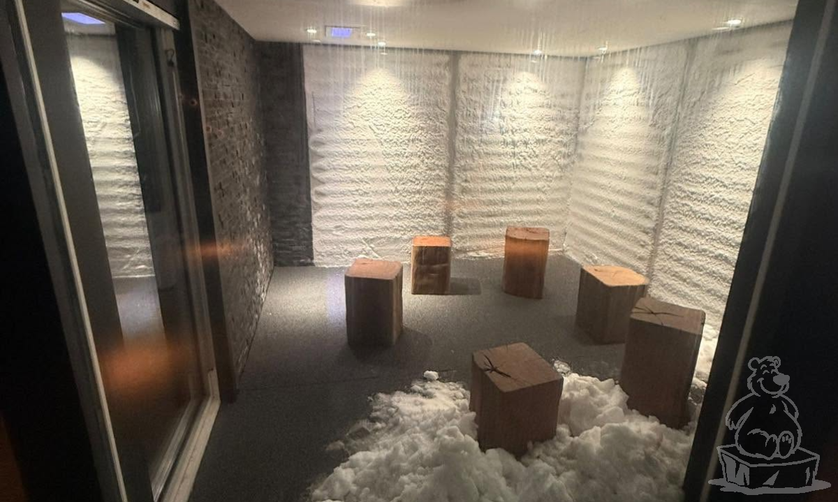 Grotte de neige